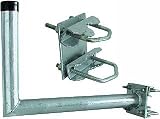 Produkt-Bild: Alu Wandhalter Halterung Satelittenspiegel SAT-Spiegel 60-85cm Wandabstand 30cm