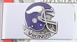 Minnesota Vikings Pewter Money Clip
