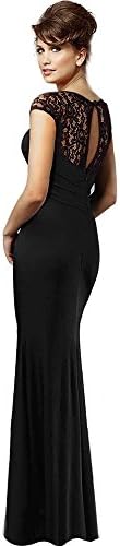Faermi Beautiful Keep the Wasit Big Swing Formal Dress (XL)