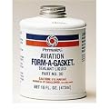 Permatex 80017 Aviation Form-A-Gasket 16 Oz Bottle *SHIP GROUND ONLY* ORM-D