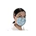 Alpha Pro Tech Critical Cover 9050 AlphaGuard Ear Loop Facemask, Blue, 93.5% Filtration Efficiency (Case of 500)