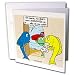Londons Times Fish Fishing Deep Beneath Cartoons - Fish Ordering Pizza without Anchovies - Greeting Cards-6 Greeting Cards with envelopes