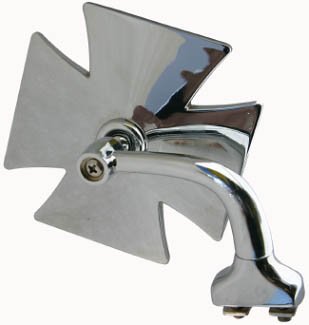 Maltese Iron Cross Peep Mirror