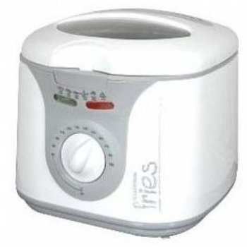 Lloytron E862 2 Litre Deep Fryer - White/grey