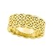14K Yellow Gold Celtic Wedding Band Ring-8mm