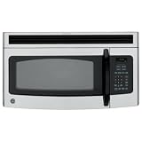 G.E. JVM1540LNCS Spacemaker 1.5 Cu. Ft. Over-the-Range Microwave Oven (Clean Steel)