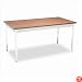 Non-Folding Utility Table, Rectangular, 60w x 30d x 29h, Medium Oak