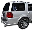 New York Yankees 12"x10" Die-Cut Window Film - Baseball Sports Merchandise