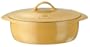Calphalon Enamel Cast Iron 8 Quart Dutch Oven, Custard Yellow