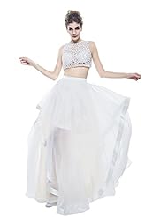 Organza Beaded Evening Dress/Homecoming Dress/Bridesmaid Dress/Prom Dress 