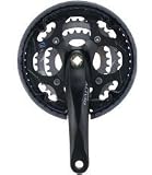 ACTION CRANKSET MT SHIMANO M411 ALIVIO 48T 175 BLACK W/GR