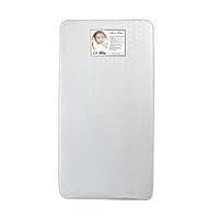 LA Baby Memory Foam Crib Mattress, White