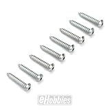 Du-Bro 526 #2 x 1 2 Button Head Sheet Metal Screw (8-Pack) by Du-Bro Products