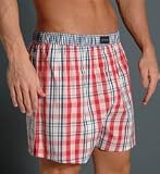 Tommy Hilfiger Whirlpool Plaid Woven Boxers Underwear