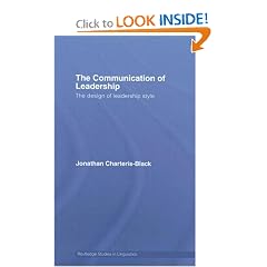 The Communication of  Leadership: Leadership and Metaphor Beyond the West (Routledge Studies in Linguistics)