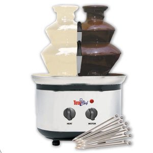 Total Chef WTF-43 Stainless-Steel Double-Tower Chocolate Fountain