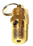 VIAIR VIAIR-92155 Safety Valve - 155 PSI Hi-Temp Rated .25 Inch Male NPT