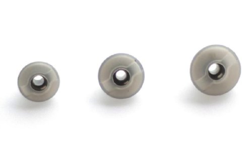 3 Small Medium Large Eartips for Plantronics Voyager PRO Wireless Bluetooth Headset Ear Gel Bud Tip Gels Buds Tips Eargel Earbud Eartip Earbuds Eartips Eargels Replacement Part Parts
