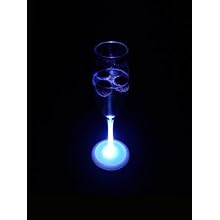 Fortune ProductsLG-6004 Lighted Champagne Real Glass, 2" Diameter x 10.3" Height, 10oz Capacity (Pack of 4)