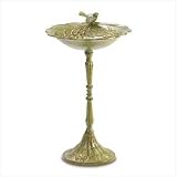 Antique Iron Birdbath