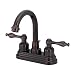 Danze D301255RB Sheridan Two Handle Centerset High Rise Lavatory Faucet, Oil Rubbed Bronze