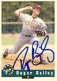 Roger Bailey, Colorado Rockies Autographed Card