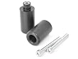 SUZUKI GSXR 1000 GSXR1000 07 08 BLACK FRAME SLIDERS