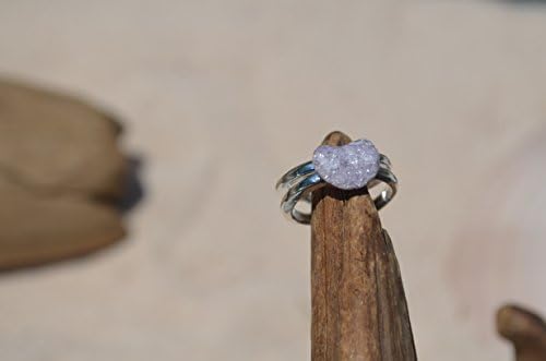 Lepidolite Stone and Sterling Silver Toe Ring