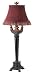 Eurofase 14603-013 Elisa 1-Light Buffet Lamp, Ancient Soft Gold