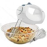 Hamilton Beach 62670 Performance Plus 6-Speed Mixer, White by Hamilton Beach