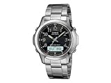 Casio WVA-210DU-1AVER Mens Combi Bracelet Watch