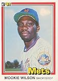 1981 Donruss Mookie Wilson Rookie Baseball Card #575 - Shipped In Protective Display Case!