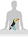 TUFFY - World's Tuffest Soft Dog Toy - Zoo Toucan - Multiple Layers. Made Durable, Strong & Tough. Interactive Play (Tug, Toss & Fetch). Machine Washable & Floats