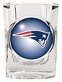 New England Patriots 2 oz Square Shot Glass