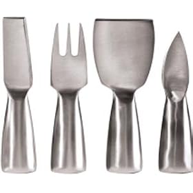 Stainless Steel Cheese Knives by Oggi