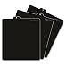 Vaultz VZ01176 A to Z CD/DVD Storage File Guides - 26 per Box (Black)