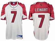 Matt Leinart Arizona Cardinals #7 Authentic Reebok NFL Football Jersey (White)