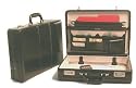 Executive Leather Briefcase Expander Attache Case