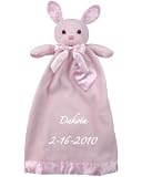 Betty Bunny Personalized Pink Security Lovie Blanket