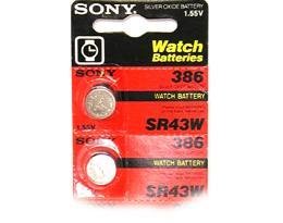 maxell 386 battery sr43w for electronics/watches