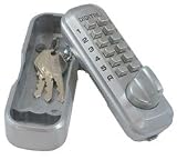 Lockey Systems KeyBox Mechanical Key Safe Lock Box - White