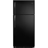 31QmpqJlNFL. SL160  Frigidaire FFTR1715LB Top Freezer Refrigerator Black