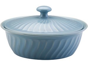 Paula Deen 10-Inch Covered Casserole Aqua