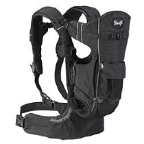 Evenflo Snugli Front & Back Pack Soft Carrier - Onyx