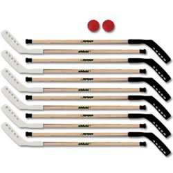 #740 Pro Wood Outdoor Hockey School Set (EA)