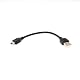 System-S Mini USB Kabel 10cm f�r O2 XDA ZincXDA Stealth XDA SP XDA Mini XDA Graphite Cocoon Ice Jet X1b X2i X7 XDA Atom XDA Atom Pure XDA Comet XDA Flame
