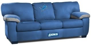 Home Team NFL Detroit Lions Classic Sofa