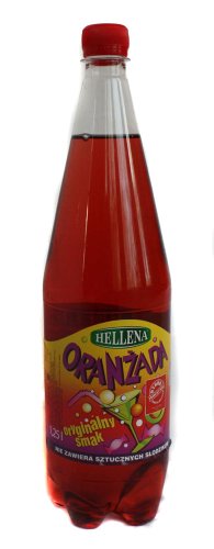 Oranzada Hellena Sweet Sparkling Soda Drink Like Orangina From Poland