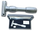 Merkur VISION Adjustable Double Edge Safety Razor- With Metal Box-#2000- Made in Germany