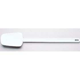 Rubbermaid FG193800WHT White 16-1/2-Inch Spoon-Shaped Spatula (Case of 36): Kitchen &amp; Dining
